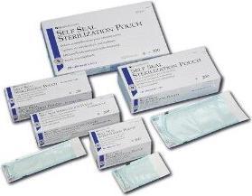 Produktbild Henry Schein Sterilisationsbeutel selbstklebend 8.3 x 15.9 cm, 200 Stk.