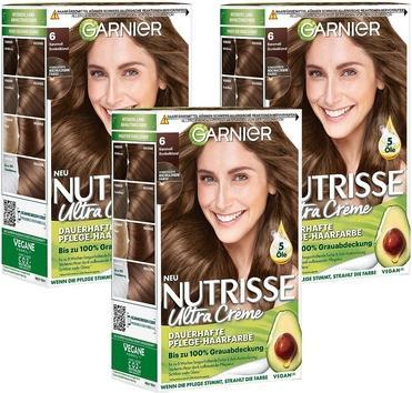 Actual product image Pierre Fabre Garnier Nutionse, 60 Caramel Dark Blonde, Hair Dye (60 Dark caramel blonde)