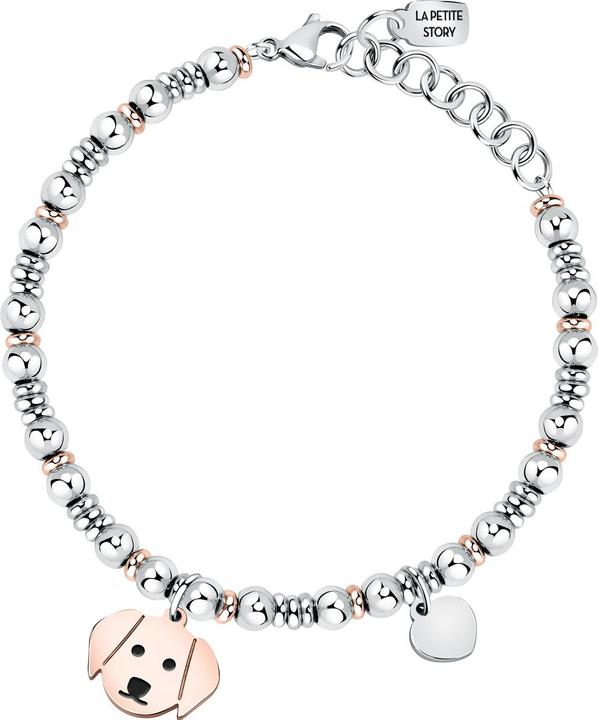 La Petite Story Armband Family (17 cm, Edelstahl, Emaille)