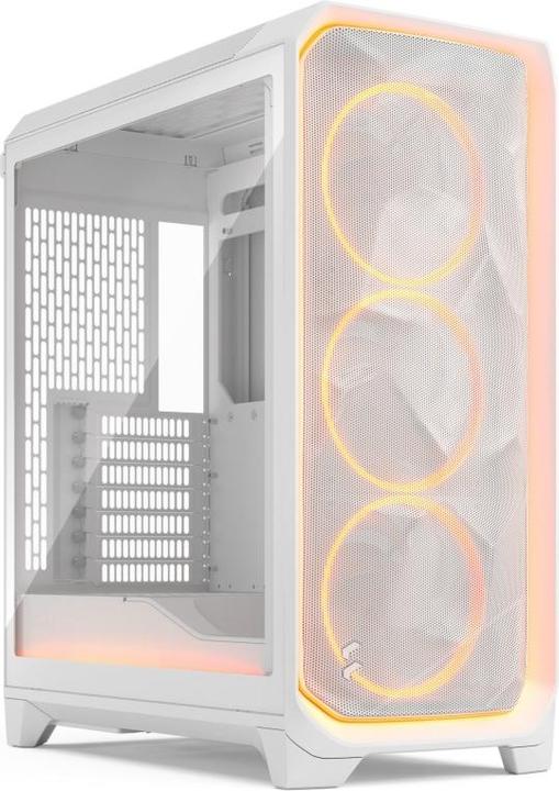 Fractal Meshify 3 Ambience Pro RGB Clear Tint White (mATX, Mini-ITX, E-ATX, ATX)