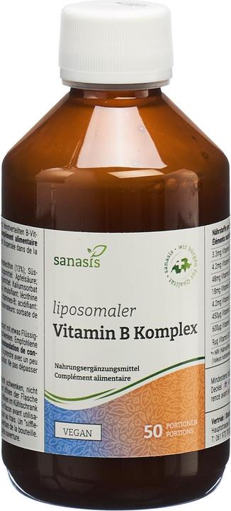 Immagine prodotto Sanasis Complesso vitaminico B liposomiale Fl 250 ml (1 Pezzo/i, Liquido)