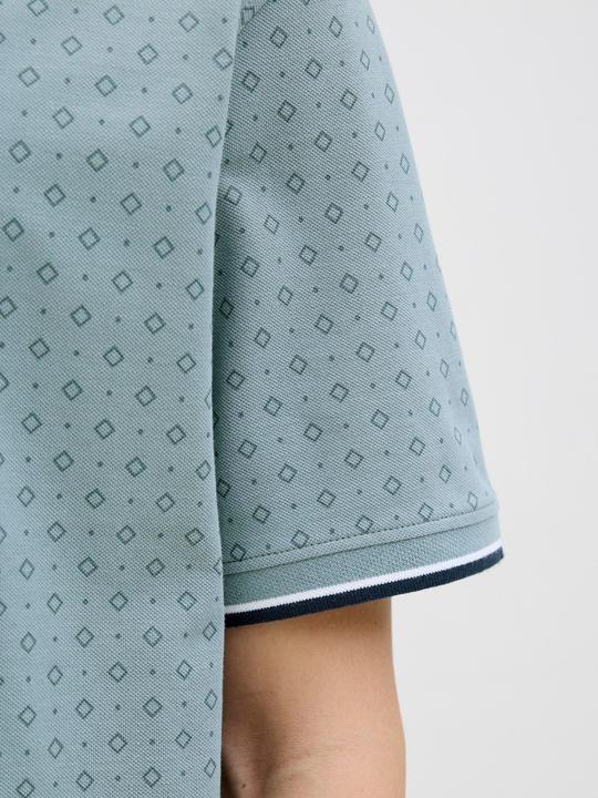 Actual product image Jack & Jones All Over Print Polokragen Poloshirt Poloshirt (XS)
