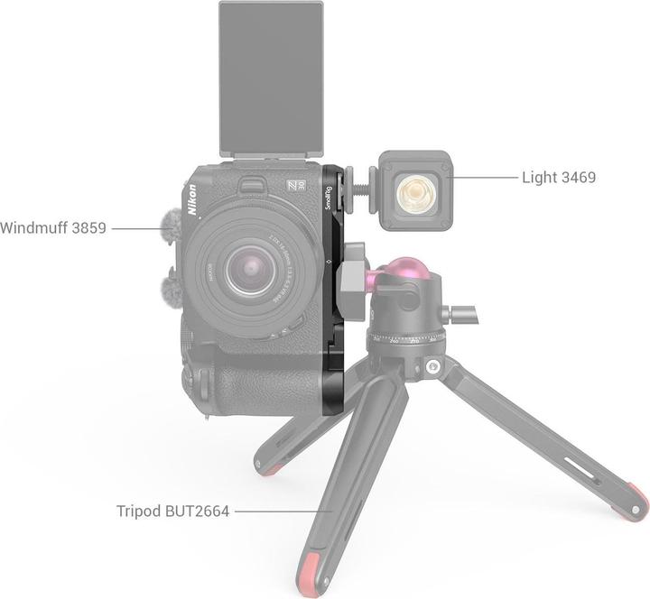 Actual product image SmallRig Baseplate for Nikon Z 30
