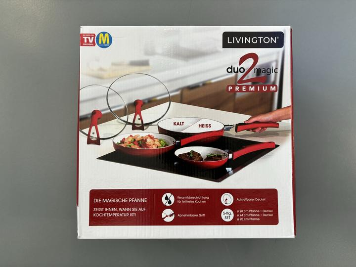 Actual product image MediaShop Duo 2 Magic Premium (Pan set + pot set, Ceramic)