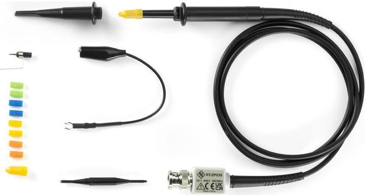Immagine prodotto Rohde & Schwarz RT-ZP03 Sonda passiva 1:1 (10MHz), 10:1 400V (300MHz) (Oscilloscopio)