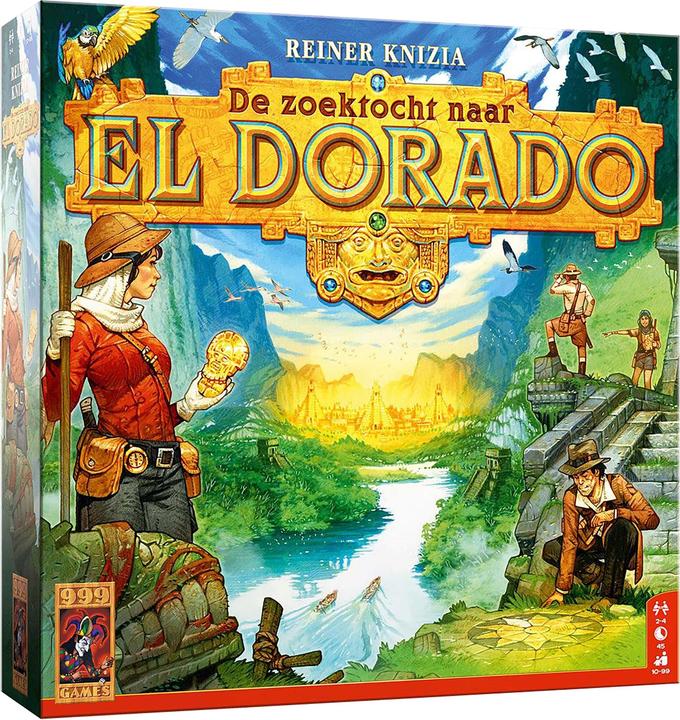 Image du produit 999Games Le jeu de société "A la recherche de l'Eldorado". (Néerlandais)