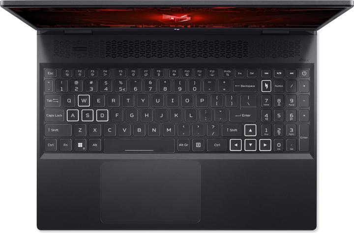 Actual product image Acer Notebook||Nitro|AN16-41-R0WZ|CPU 7535HS|3300 MHz|16"|1920x1200|RAM 16GB|DDR5|SSD 512GB|NVIDIA GeForc (16", AMD Ryzen 5 7535HS, 16 GB, 512 GB, Eng. Int.)