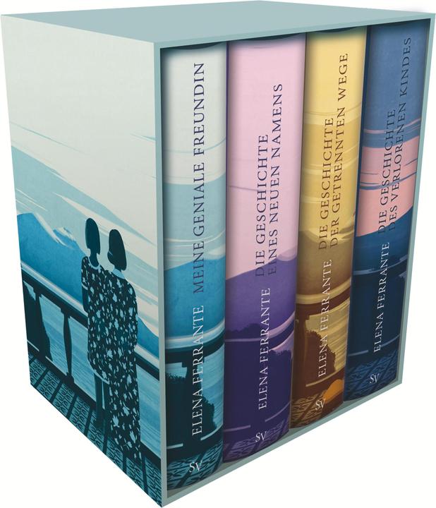 Actual product image Neapolitan Saga (4 volumes) (German, Elena Ferrante, 2020)