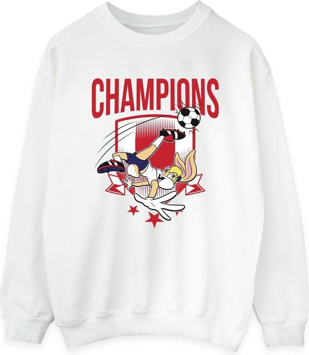 Actual product image Looney Tunes Womens/Ladies Lola Football Champions Sweatshirt (L)