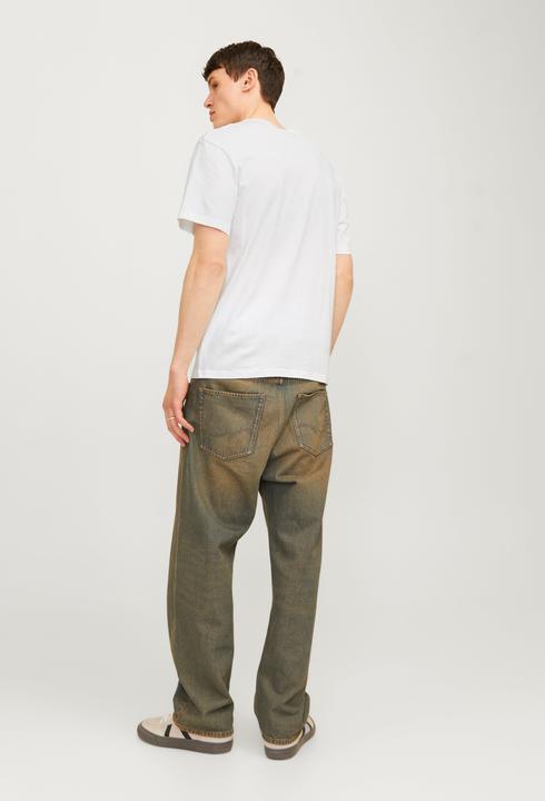 Actual product image Jack & Jones Jorseven Skull Tee Ss Crew Neck Sn (XS)