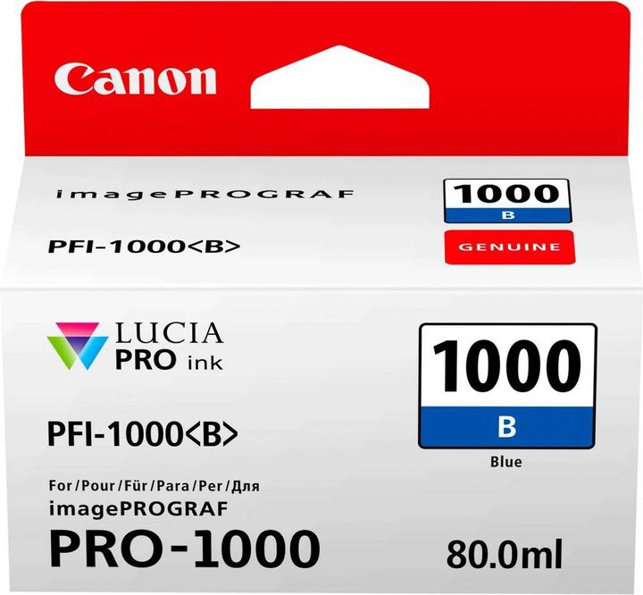 Energy Label Canon Pfi-1000b (B)