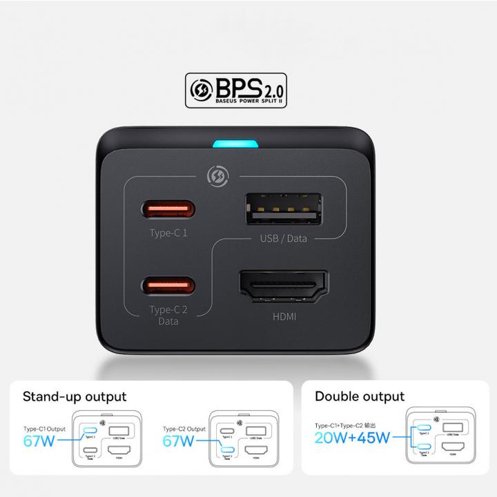 Produktbild Baseus GaN5 Pro Wall Charger (67 W)