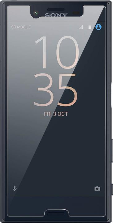 Actual product image Avizar Crystal clear film, glass screen protector (1 Piece, Sony Xperia X Compact)
