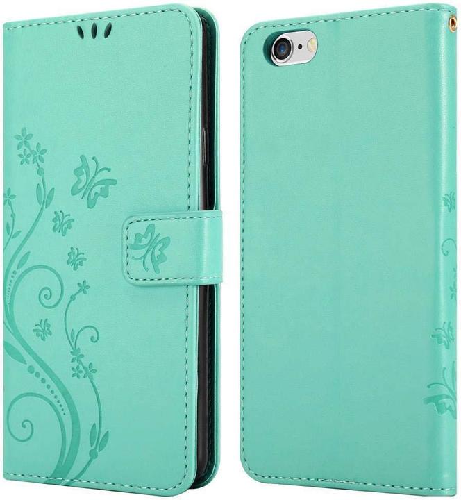 Actual product image Cadorabo Flower Book Cover (Apple iPhone 6 Plus)