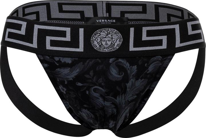 Actual product image Versace Jock-Strap Stretch Organic Jersey Barocco Ss92 All Over (XL, Single pack)