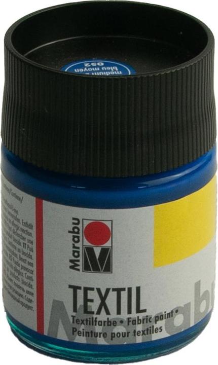 Productafbeelding Marabu Verf van stof (Medium blauw, 50 ml)