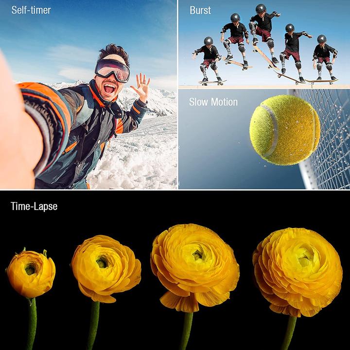 Produktbild Cambase Action Cam 4K (inkl. 2 Akkus)