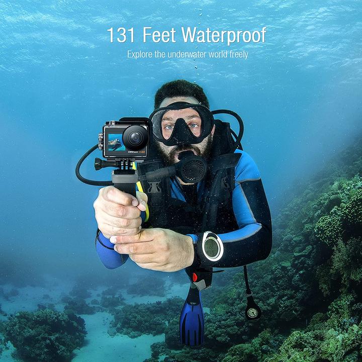 Produktbild Cambase Action Cam 4K (inkl. 2 Akkus)