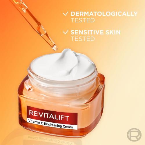 Actual product image L'Oréal Paris Revitalift Vitamin C Brightening Cream (50 ml, Day cream)