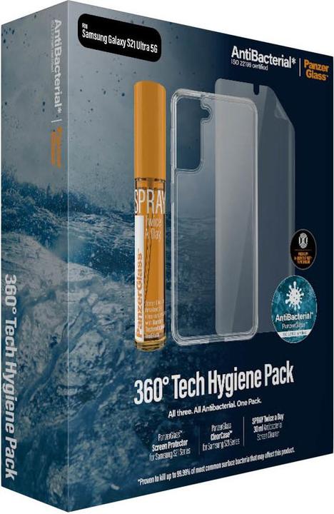 Actual product image PanzerGlass 360° Protection - Glass + Cover (1 Piece, Samsung Galaxy S21 Ultra)