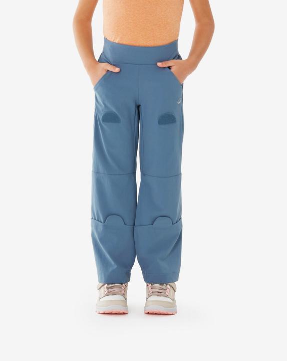 Actual product image Quechua Zip-Off-Hose Kinder Wandern - MH100 Easy blau (5, 6)