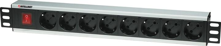 Produktbild Intellinet 8-fach 48,30cm (19") Steckdosenleiste (8 x, 3 m)