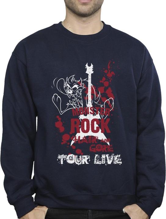 Immagine prodotto Looney Tunes Taz Monster Rock Felpa Uomo (XL)