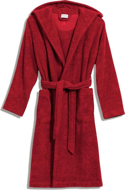 Productafbeelding Möve Superwuschel Kinder &Tieners jas met capuchon rood (164)