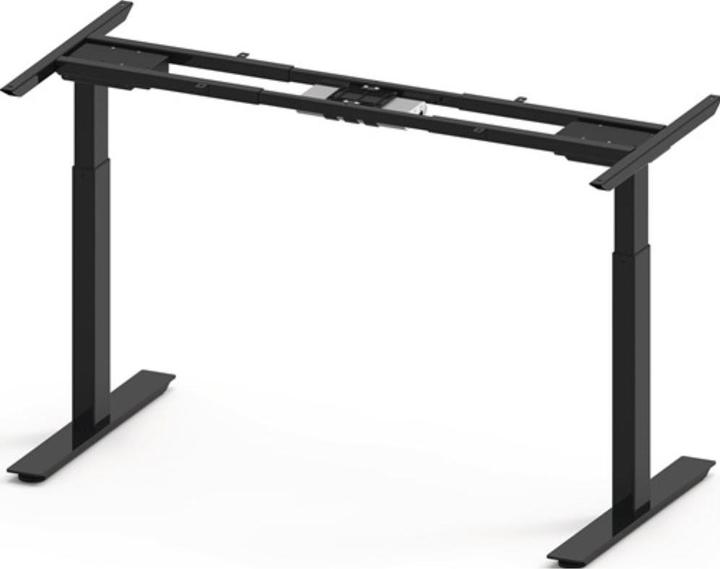 Produktbild BMB Steh-Sitz Tischgestell schwarz RAL 9017 Höhe 695-1145 mm