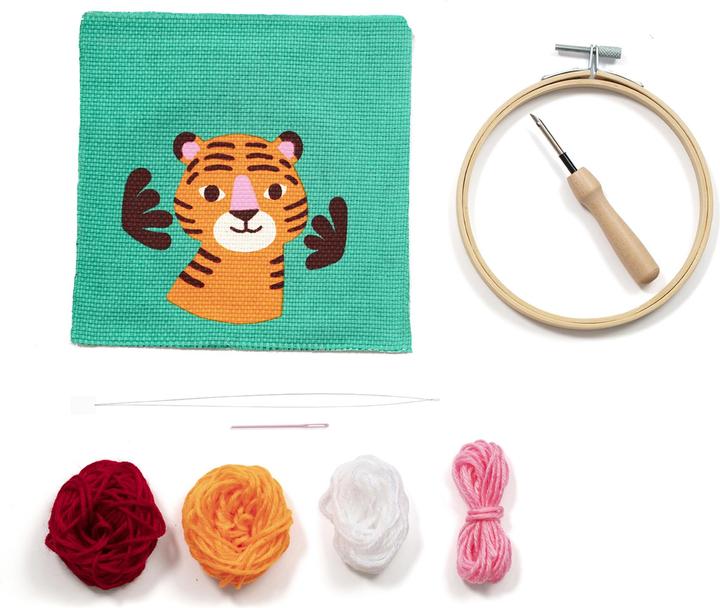 Actual product image Clairefontaine Punch Needle, Tiger