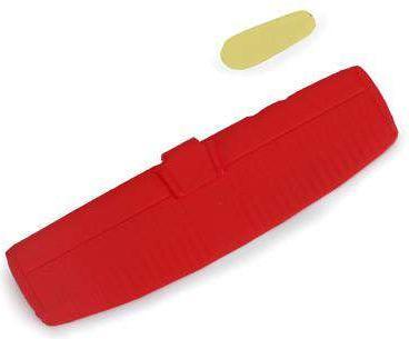 Actual product image E-Flite BLADE CX Heckstabilisator rot CX2