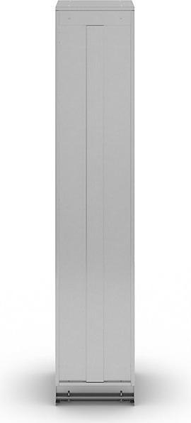 Actual product image kaiserkraft Stainless steel clean room tall cabinet (40 x 58.5 x 200 cm)