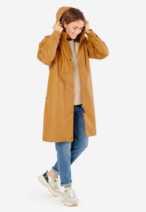 Produktbild Btwin Fahrrad Parka City 540 wasserdicht unisex gelb (XS)
