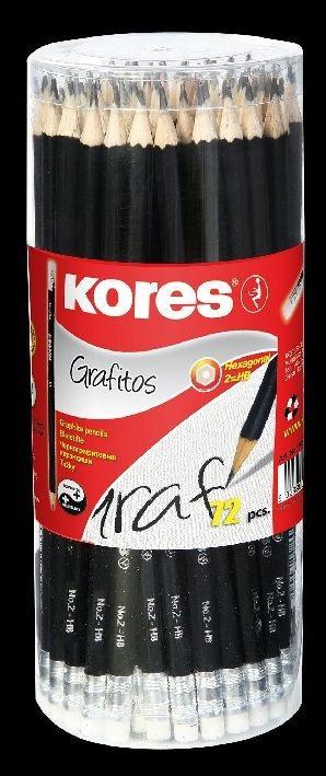 Image du produit Kores Grafitos (3 mm, HB, 72 x)