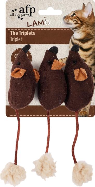 Produktbild All for Paws Die Drillinge (Kratzspielzeug Katze)
