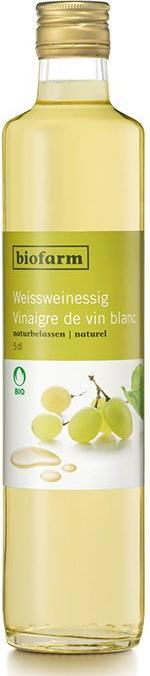 Biofarm White wine vinegar bud (500 ml)