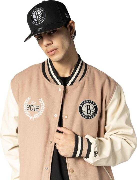 Produktbild New Era Varsity College Jacke - NBA Brooklyn Nets - XXL (XXL)