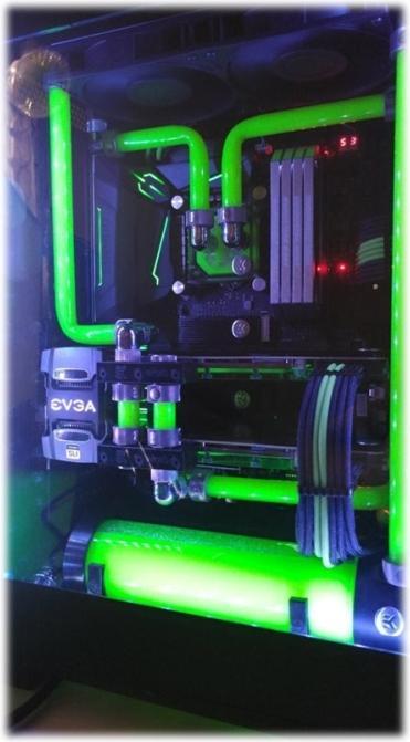 Actual product image EKWB EK-CryoFuel Solid Premix - Neon Green (1000 ml, Ready-mix)