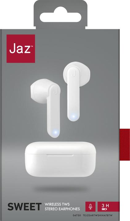 Produktbild JAZ Sweet Twin-Kopfhörer Stereo (keine Geräuschunterdrückung, 3 h, Kabellos)