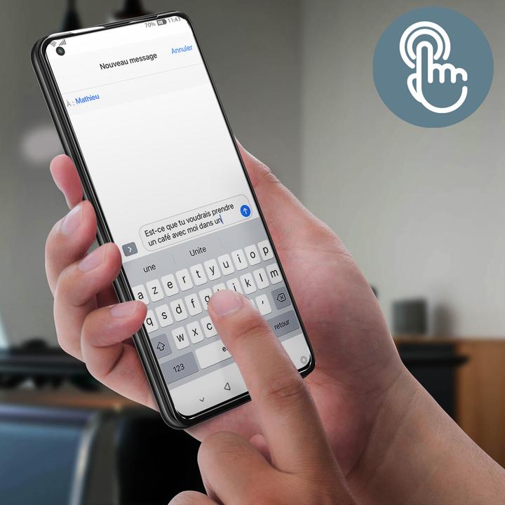 Produktbild Bigben Connected Life Displayschutz aus Glas (1 Stück, Xiaomi 11 Lite 5G NE, Xiaomi Mi 11 Lite 5G)