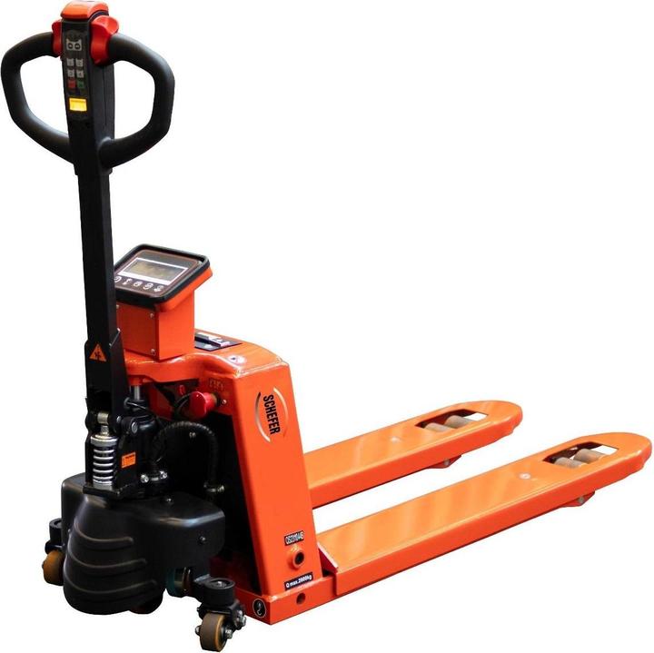 Actual product image Schefer - Elektrohubwagen EHW 20 Eco Plus mit Waage, Tragfähigkeit 2000 kg (2000 kg)
