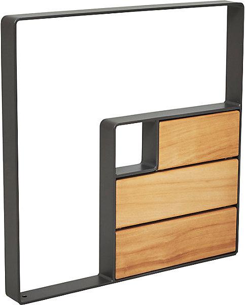 Grey, light wood