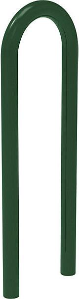 Actual product image SPL BÜROKLAMMER parking rail, Ø 50 mm, moss green.