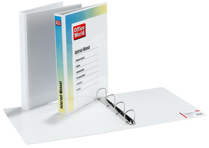 Produktbild Dufco Ringbuch 2.8 cm, Weiss (A4, 28 mm, 1 Stück)