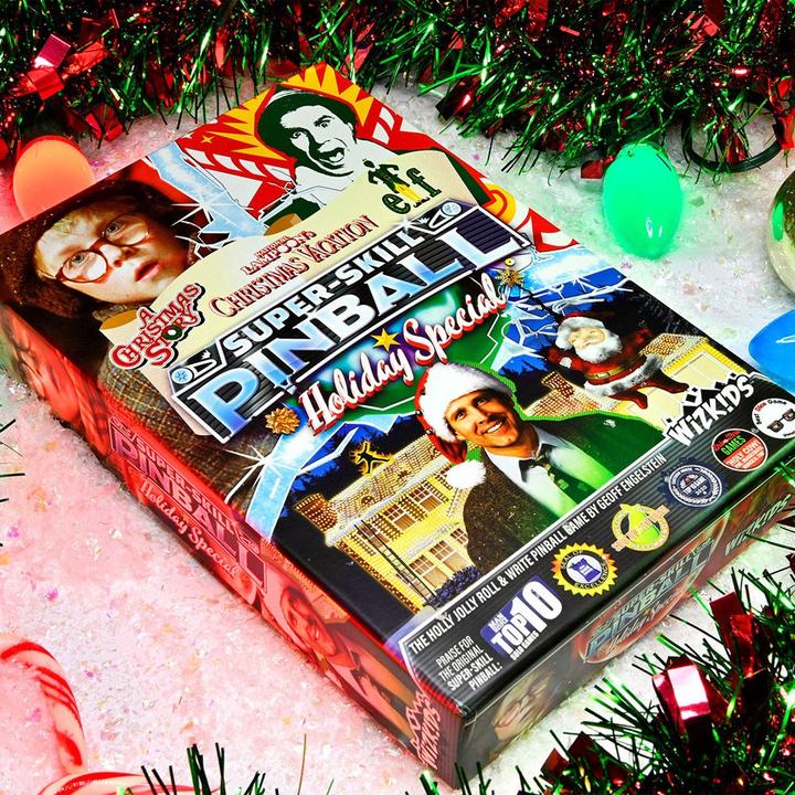 Actual product image Wizkids Super-Skill Pinball: Holiday Special jeu de plateau *ANGLAIS* (English)