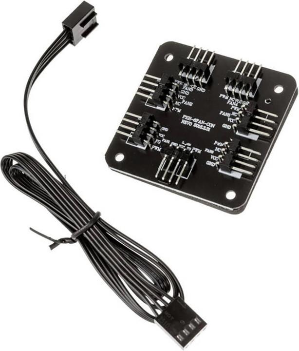 Actual product image Lian-Li BR120 Digital RGB PWM Fan 3-Pack + Controller (120 mm, 3 x)