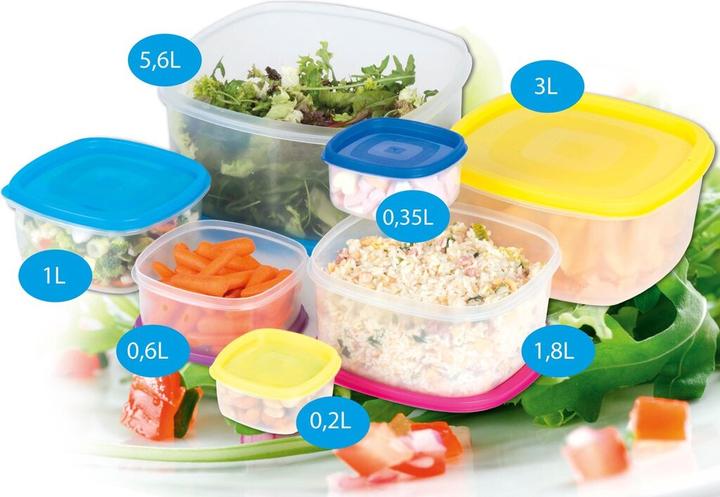 Produktbild Champ Aufbewahrungsdosen für Lebensmittel (14-teilig) (5.60 l)