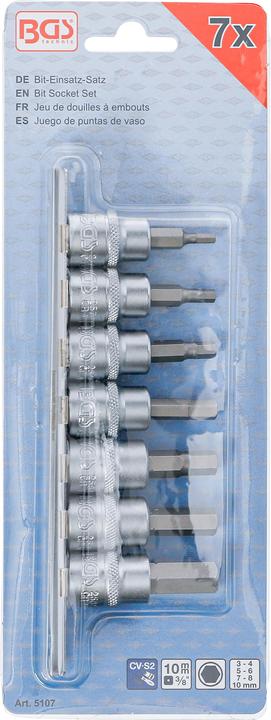 Actual product image BGS Socket spanner set (7-piece)