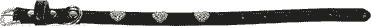 Actual product image TrendLine Collar Diamonds Hearts (XS, Dog, General)