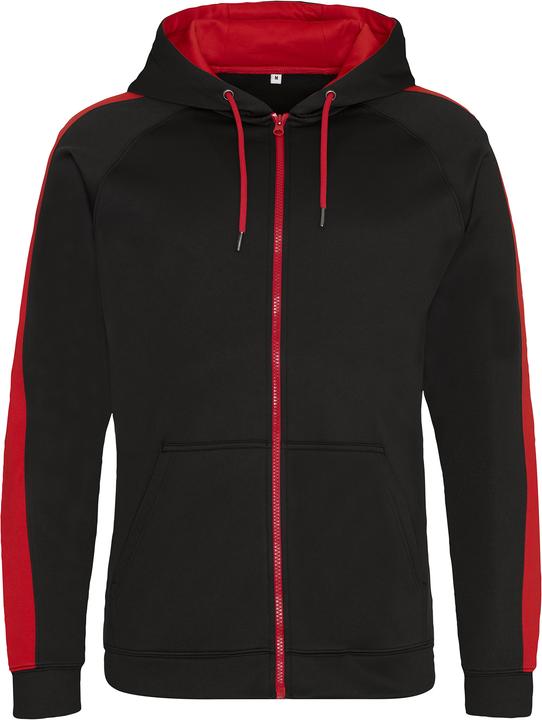 Immagine prodotto Awdis Giacca con cappuccio Just Hoods in poliestere sportivo a contrasto (XXL)